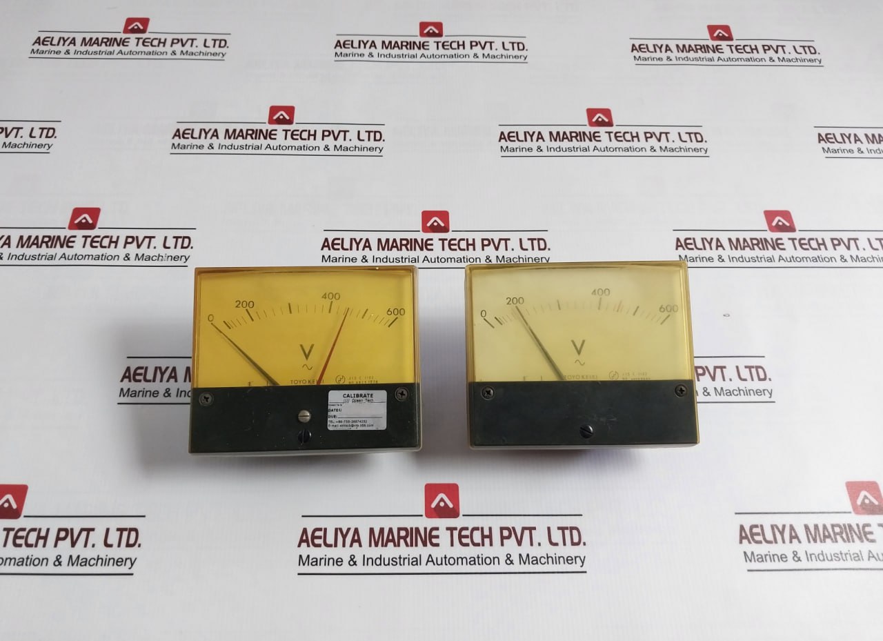 Toyo Keiki Acf-12nb Volt Meter 600v - Image 7