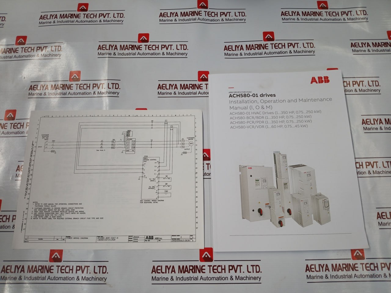 Abb Ach580-Bdr-02a7- Drives Hvac Enclosed Industrial Control Panel 600 V - Image 5