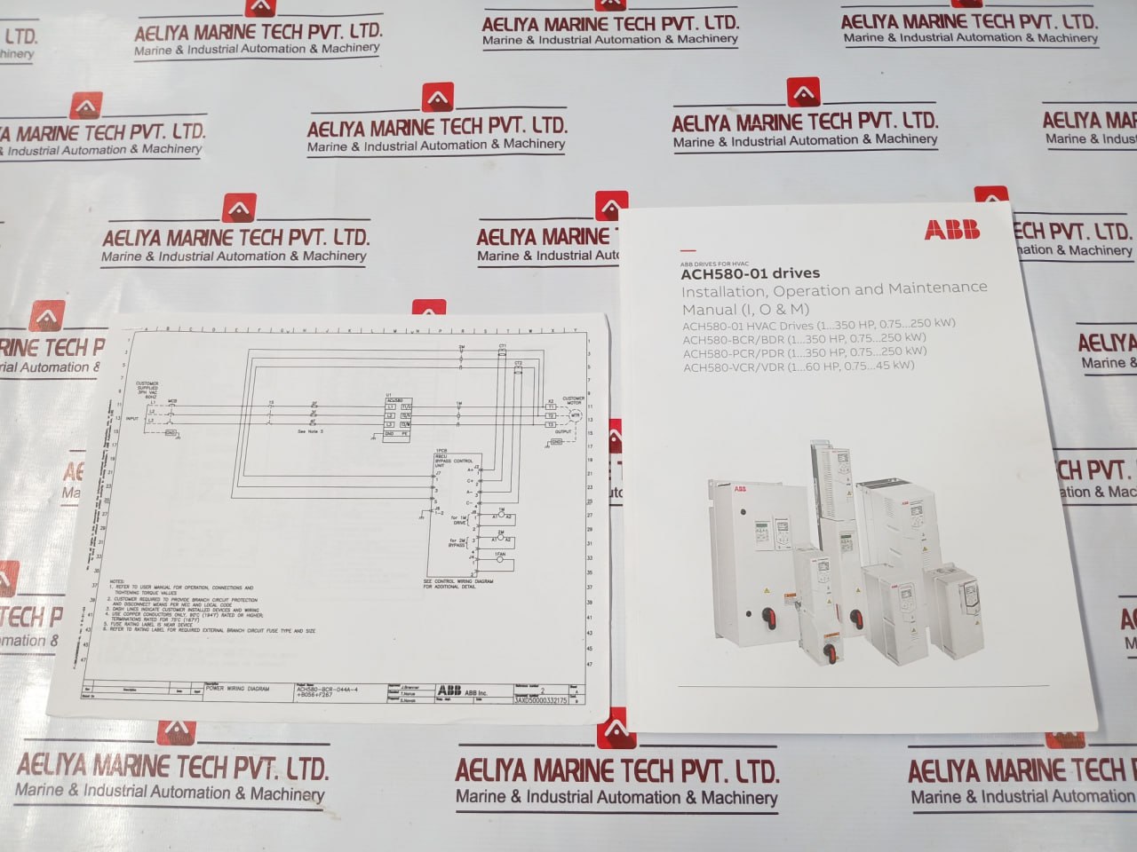 Abb Ach580-Bcr-044a-4+B056+F267 Drives Hvac Enclosed Industrial Control Panel 480 V - Image 6