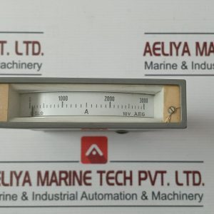 Aeg 0-3000 A Ampere Meter 10v