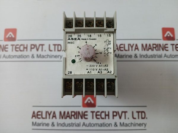 Asea Rkec Time Relay 250v