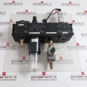 Aventics R415005692 Pneumatic Control Unit With Valve Regulator Switch 32 V