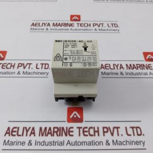 Bbc B1029-40-00 Installation Contactor 380v