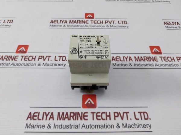 Bbc B1029-40-00 Installation Contactor 380v