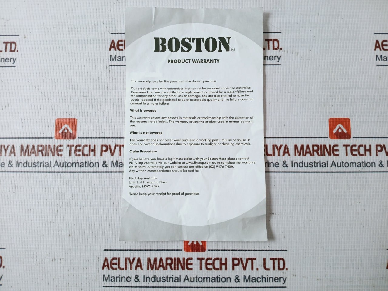 Boston Washing Machine & Dishwasher Inlet Hose - Image 7