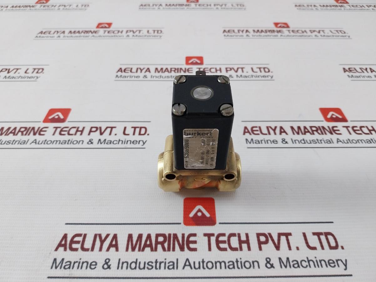 Burkert 0280 A 8,0 Nbr Ms Servo-Assisted Solenoid Valve 230v