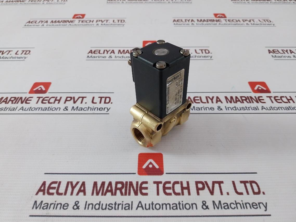 Burkert 0280 A 8,0 Nbr Ms Servo-Assisted Solenoid Valve 230v - Image 3