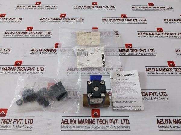 Buschjost 8253222.8001 Kaeser Compressorer Solenoid Valve 250v
