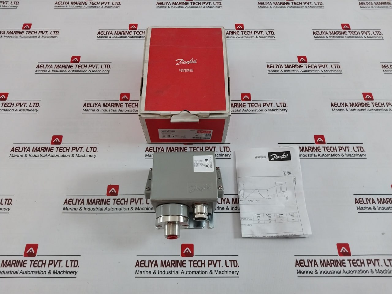 Danfoss Kps 43 Pressure Switch 440v