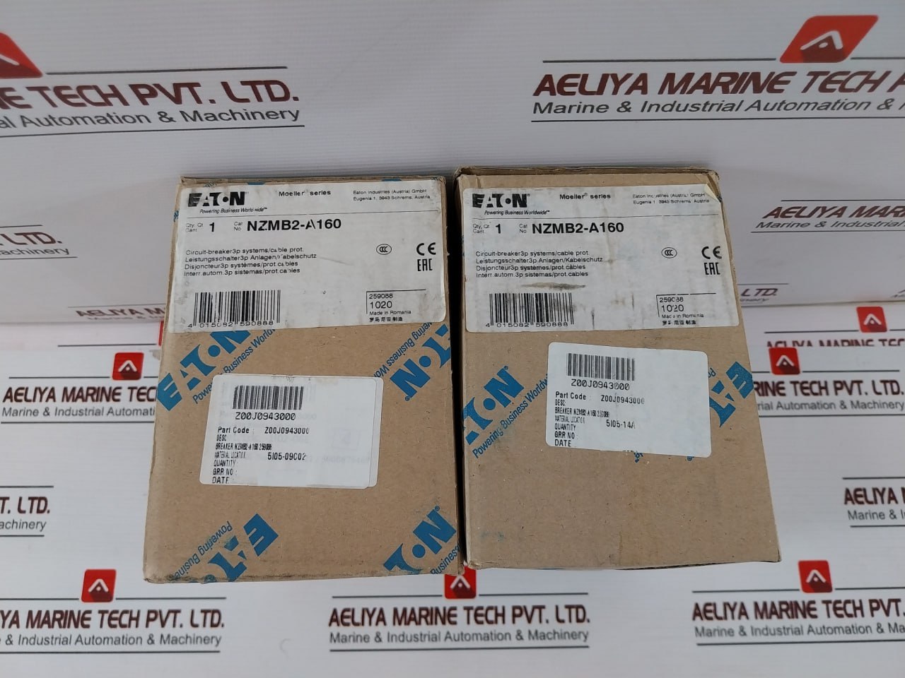 Eaton Nzmb2-A160 Circuit-Breaker 3p Systems/Cable Prot 690v - Image 5