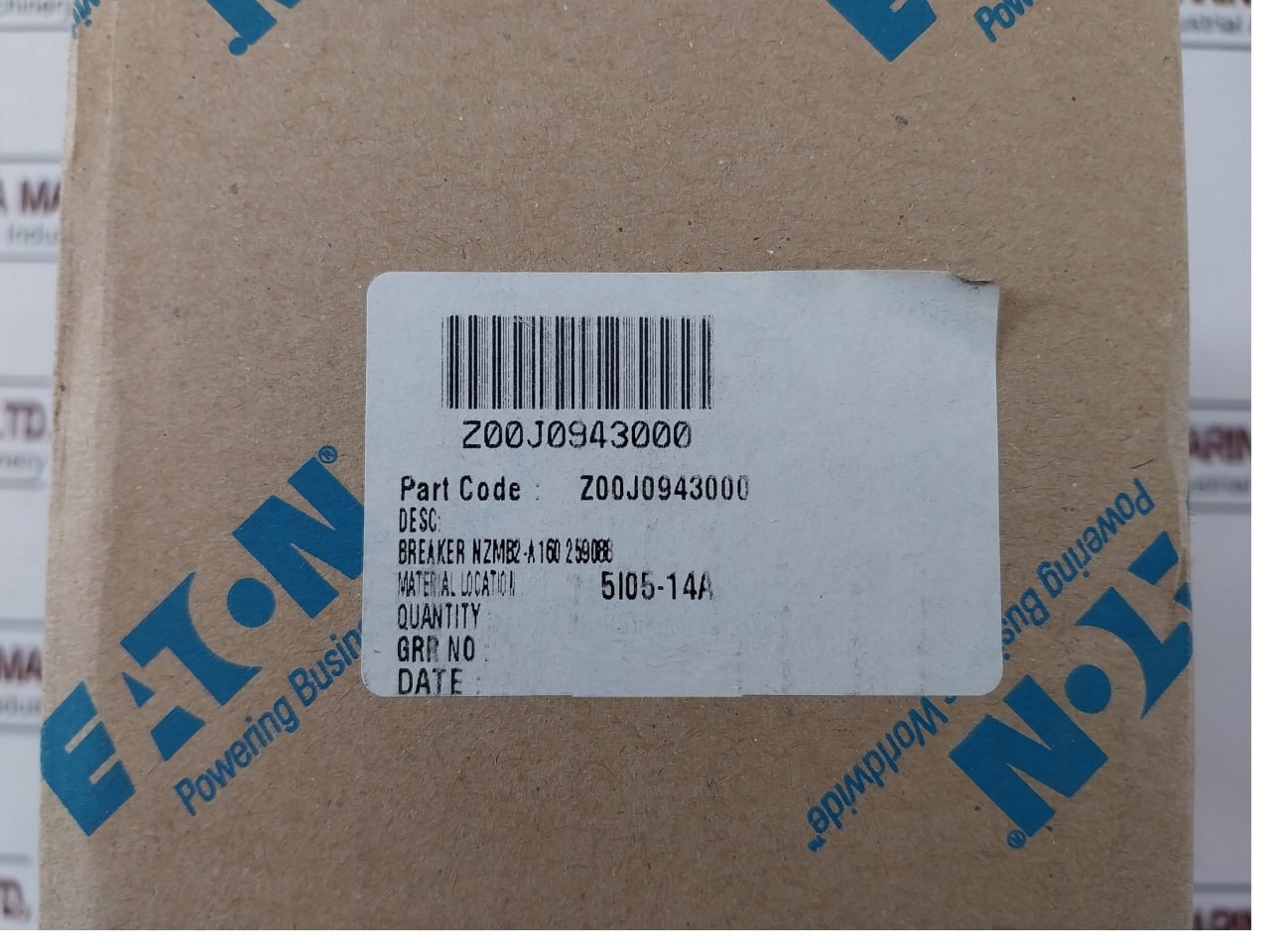 Eaton Nzmb2-A160 Circuit-Breaker 3p Systems/Cable Prot 690v - Image 6