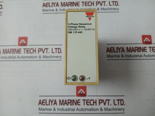 Electromatic Sm 170 440 3-Phase Sequence Voltage Relay 440v