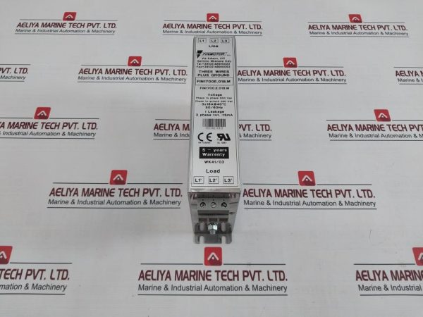 Finmotor Fin1700e.018.m Three Phase Filter 290v
