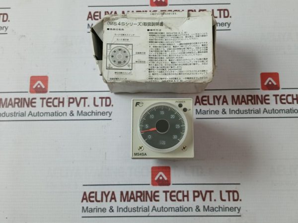 Fuji Electric Ms4sa-Ap Super Timer 250v