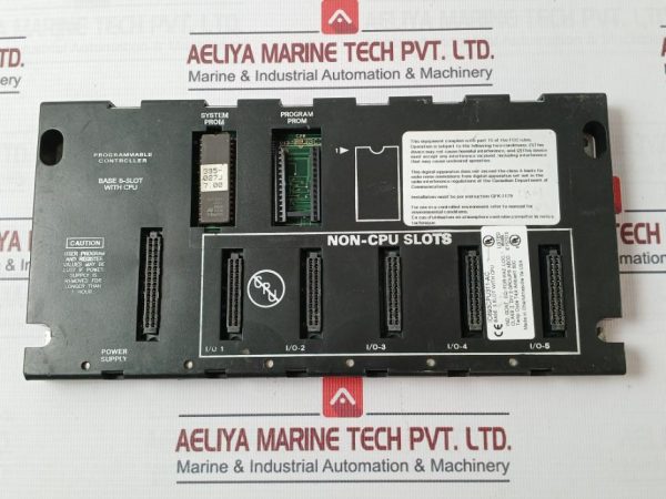 Ge Fanuc Ic693cpu311-Ac Programmable Controller Base 5 Slot With Cpu