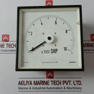 Gossen 0-10x1000 Shp Shaft Horse Power Analog Panel Meter 10v