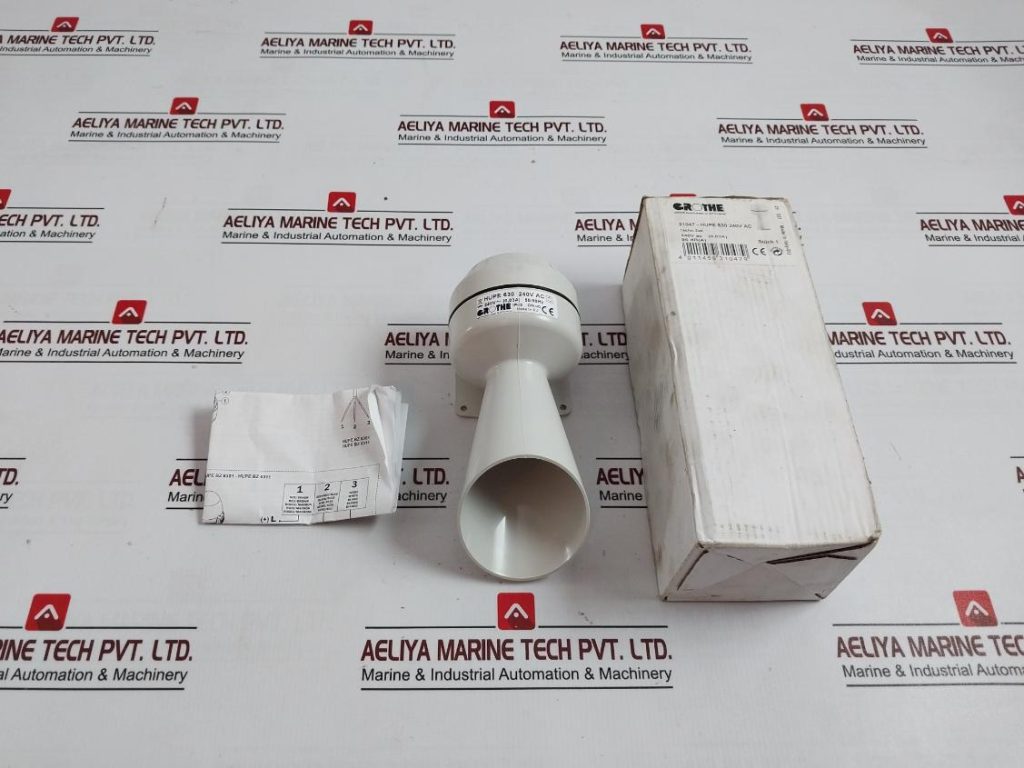 Clacson Combinato GROTHE HUPE WL 6301 – 240 Volt AC, Robusto E Durevole Per Interni/esterni - 2