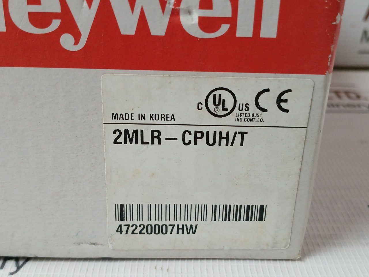 Honeywell 2mlr-Cpuh/T High-Speed Cpu Module - Image 5