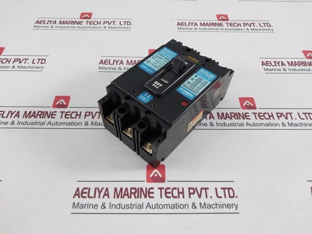 Hyundai Hbs-63c Molded Case Circuit Breaker 660v - Image 3