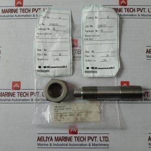 Kawasaki 2a Stud Bolt And Nut Set For Main Steam Turbine