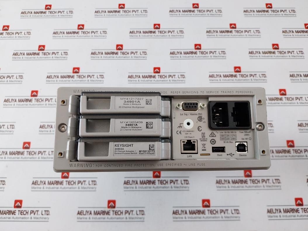 Keysight 34972a Data Acquistion/Acquisition/ Switch Unit 94v - Image 5