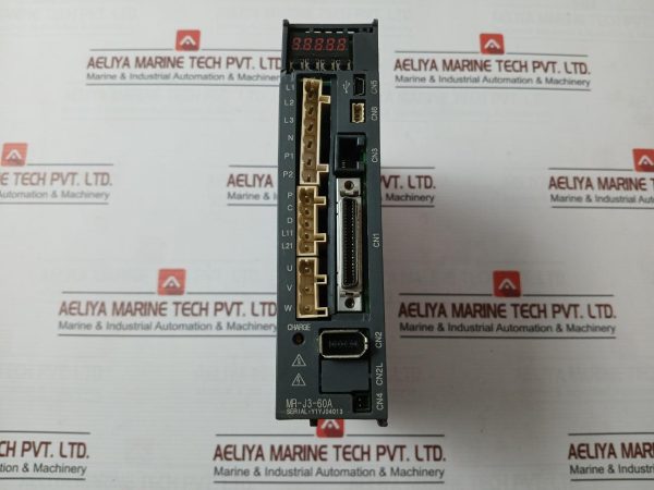 Mitsubishi Electric Mr-J3-60a Ac Servo Drive 600w
