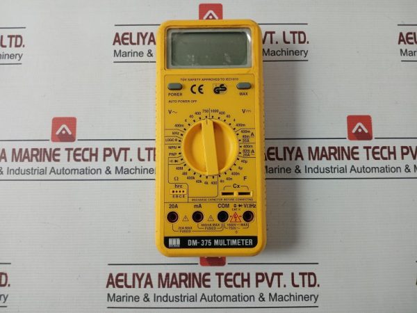 Motwane Dm-375 Digital Multimeter 1000v