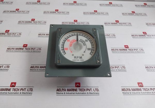 Nunotani Keiki Seisakusho Jis F8521-Fe130kg Electric Propeller Shaft Revolution Indicator 10v