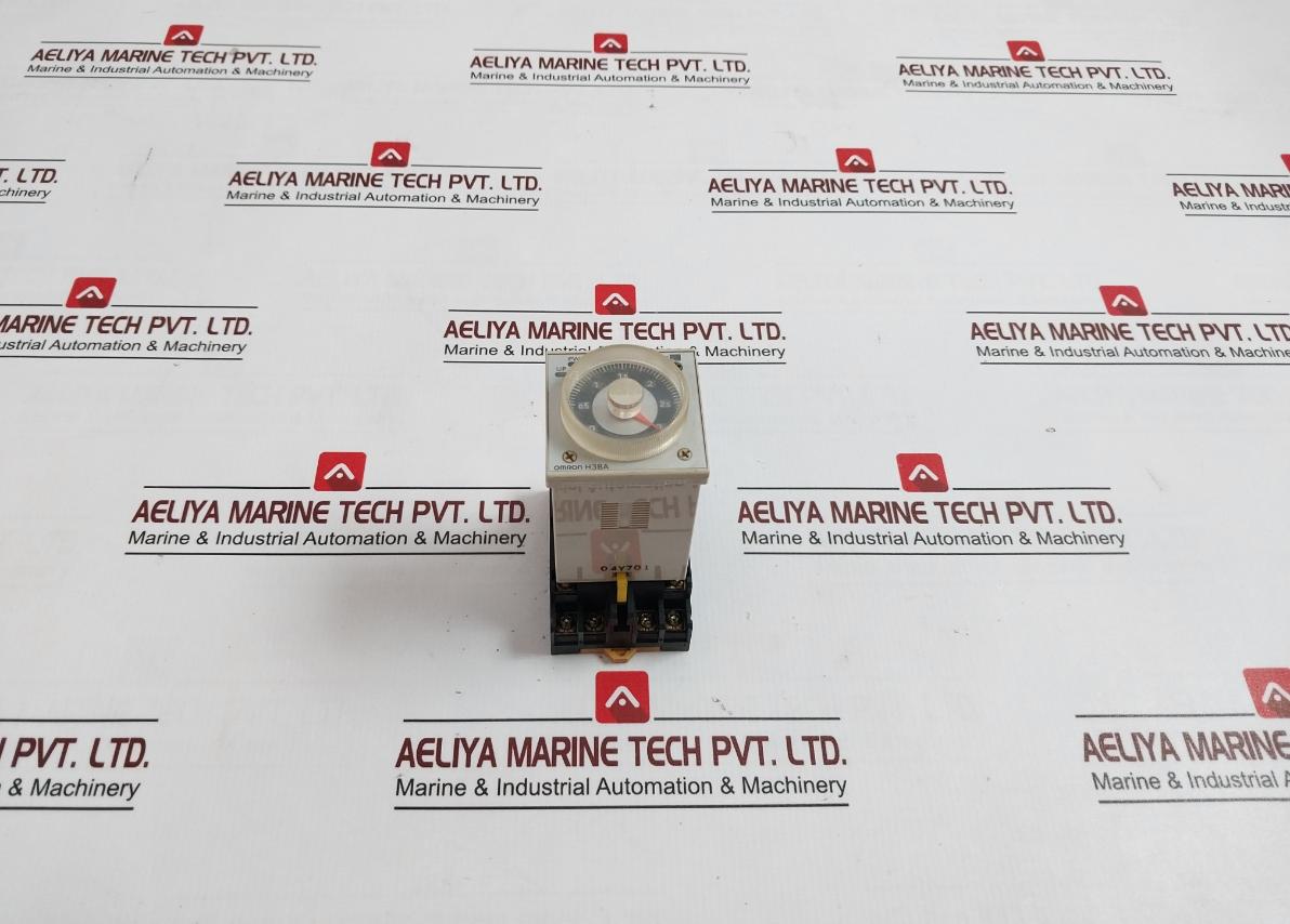 Omron H3ba-N Timer With Base 250v
