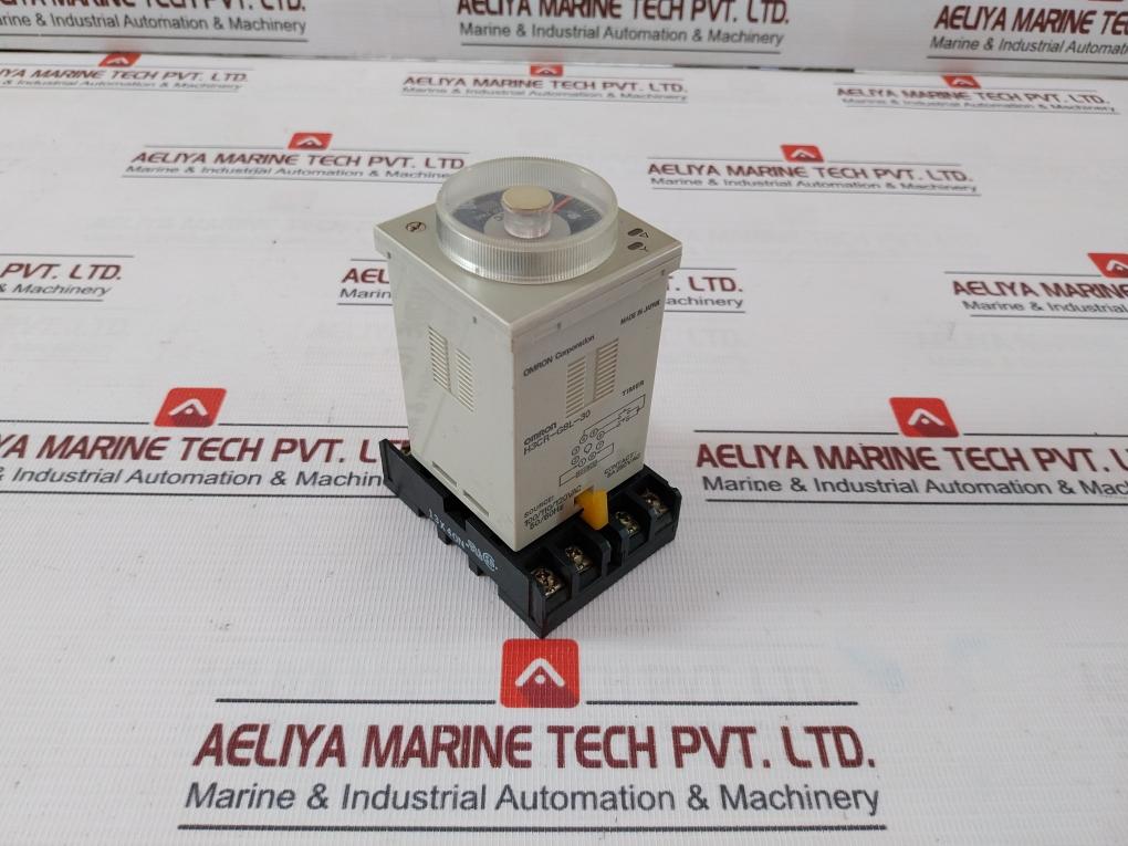 Omron H3cr-G8l-30 Timer 250v - Image 3