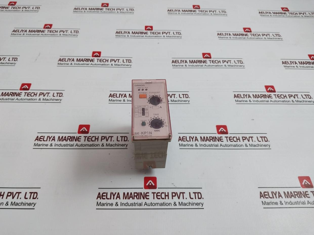 Omron Se-Kp1n Motor Relay 120v