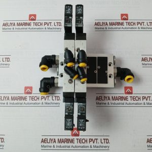 Parker 9121594806x Manifold Bar And Solenoid Valve 24 V