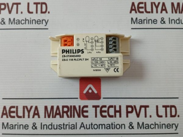Philips Eb-S 118 PlcPlt Sh Micropower Electronic Ballast 240v