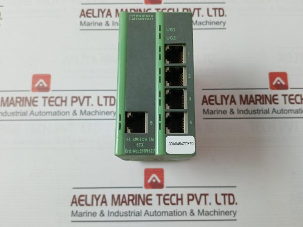 Phoenix Contact Fl Switch Lm 5tx Industrial Ethernet Switch 24v
