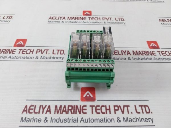Phoenix Contact Pc24d04-Cob Relay Card 250v