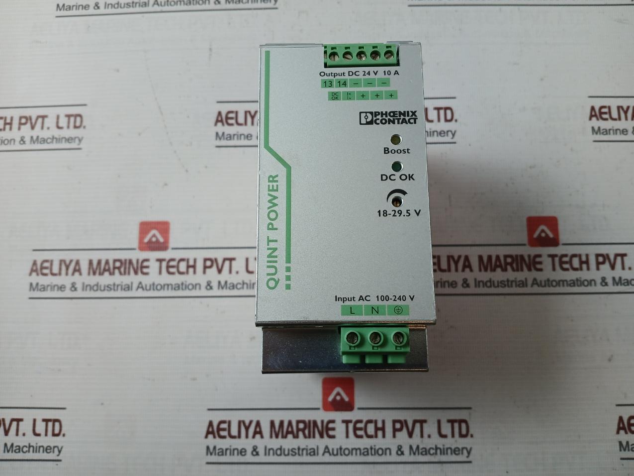 Phoenix Contact Quint-Ps1ac24dc10 Power Supply 240v