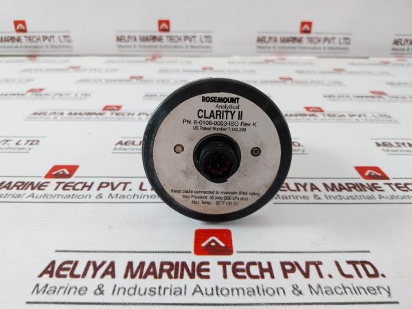 Rosemount 8-0108-0003-Iso Analytical Clarity Ii Turbidimeter Sensor
