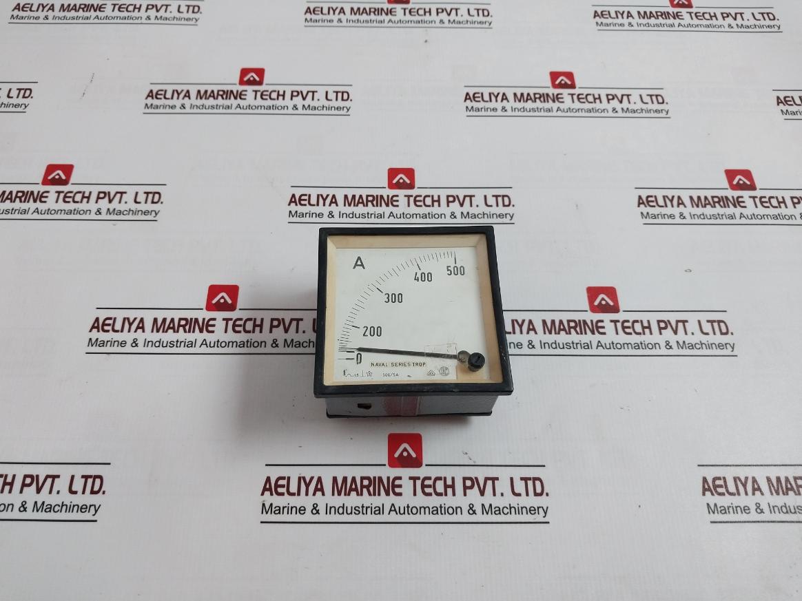 Saci 0-500 A Naval Series Trop A Ammeter