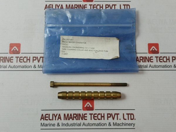 Sasakura Engineering 115 Tube Cleaning Collar And Bolt For Od16 Tube