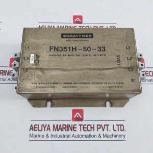Schaffner Fn351h-50-33 Power Line Filter 380v
