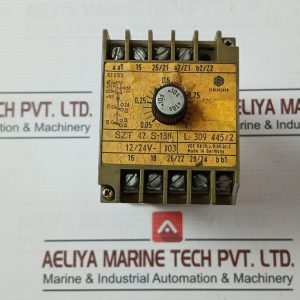 Schleicher Szt 42 S-138 Time Delay Relay 24v