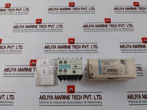 Siemens 3rt1916-2fl31 Time Delay Auxiliary Switch 240v