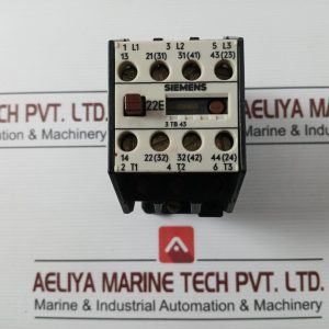 Siemens 3tb43 17-0a Contactor 600v