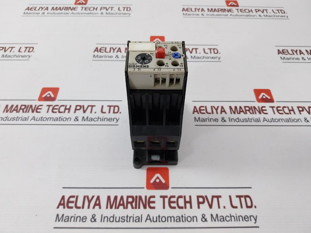 Siemens 3ua5900-1e Overload Relay 600v