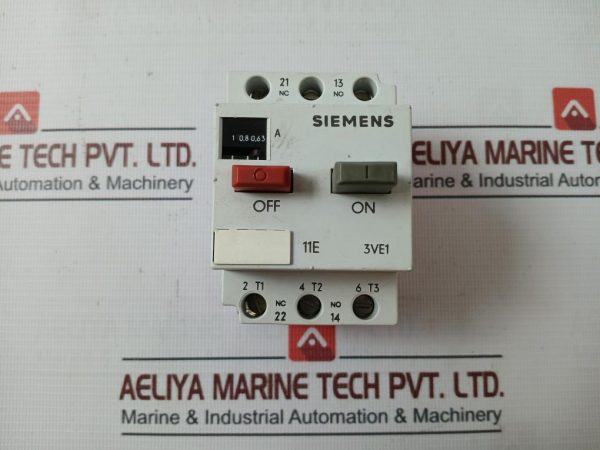Siemens 3ve1010-2f Motor Protection Switch 600v