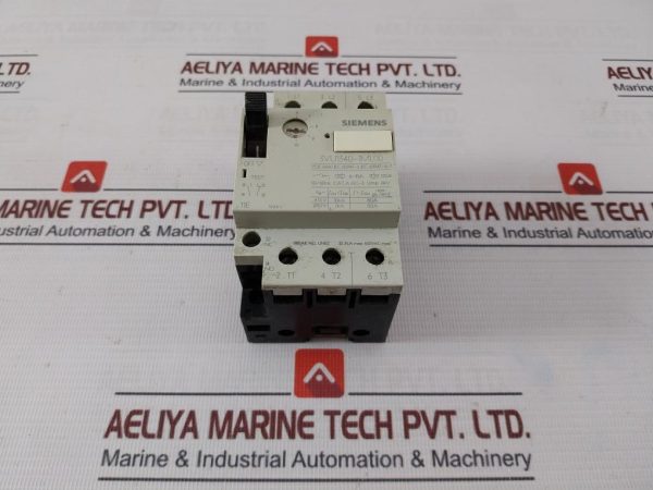 Siemens 3vu1340-1ml00 Circuit Breaker 600v