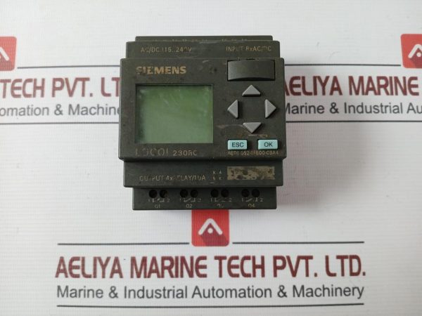 Siemens 6ed1 052-1fb00-0ba4 Logic Module Display 240v