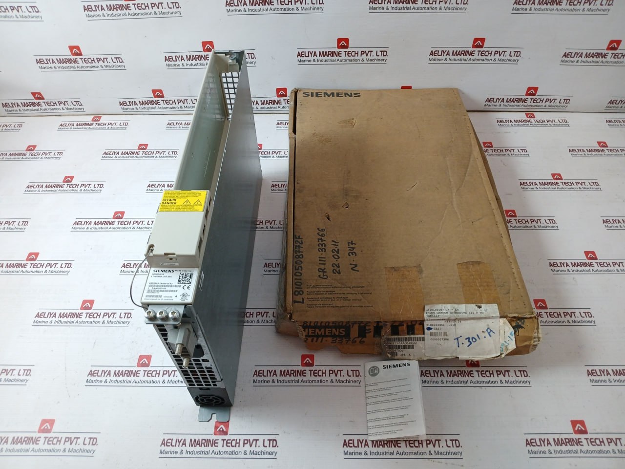 Siemens 6sn1123-1aa00-0ca2 Simodrive 611 P No Power Module Lt-Modul