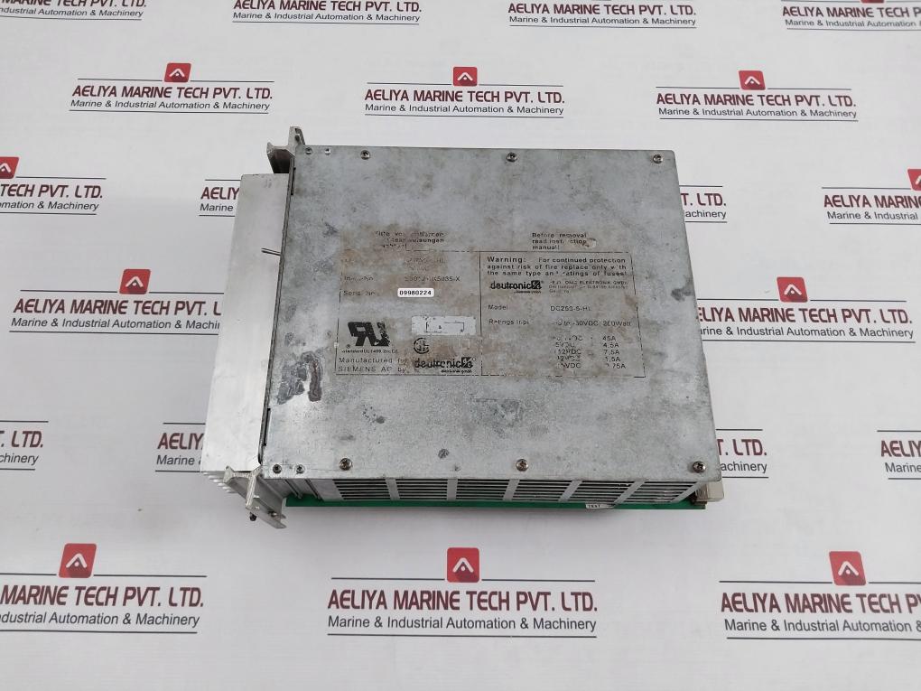 Siemens Dc250-5-Hl Psuhc Deutronic Hicom 300 Power Supply