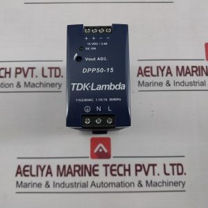 Tdk-lambda Dpp50-15 Rail Power Supply 230v